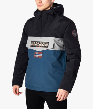 Colour-Block-Rainforest-Jacket-Blue-Napapirji-EQVVS