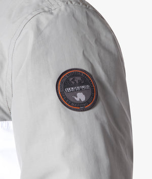Colour-Block-Rainforest-Jacket-Grey-White-Black-Napapjiri-EQVVS