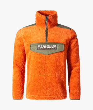 Trentino-Half-Zip-Fleece-Orange-Napapirji-EQVVS