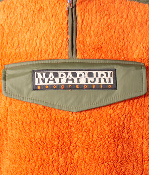 Trentino-Half-Zip-Fleece-Orange-Napapirji-EQVVS
