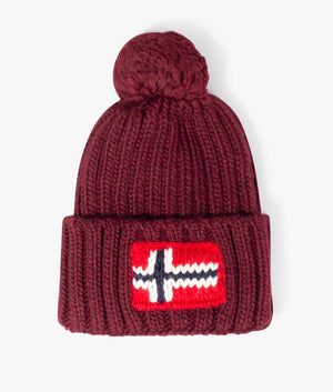Semiury-Beanie-Vintage-Amaranth-Napapijri-EQVVS