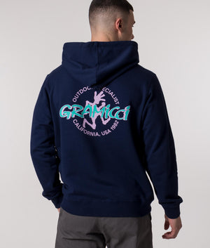 Running-Man-Hoodie-Navy-Gramicci-EQVVS 