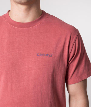 G-Logo-T-Shirt-Dusty-Red-Gramicci-EQVVS
