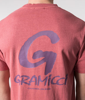 G-Logo-T-Shirt-Dusty-Red-Gramicci-EQVVS