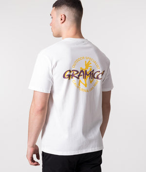 Running-Man-T-Shirt-White-Gramicci-EQVVS