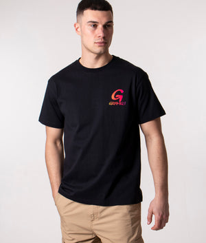 Relaxed-Fit-Stacked-Logo-T-Shirt-Black-Gramicci-EQVVS