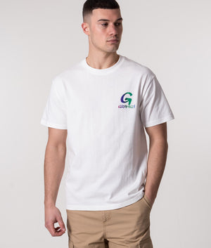 Regular-Fit-Stacked-Logo-T-Shirt-White-Gramicci-EQVVS
