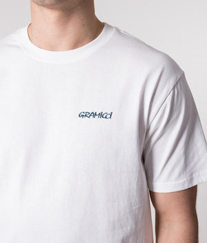 Dawn-Wall-T-Shirt-White-Gramicci-EQVVS