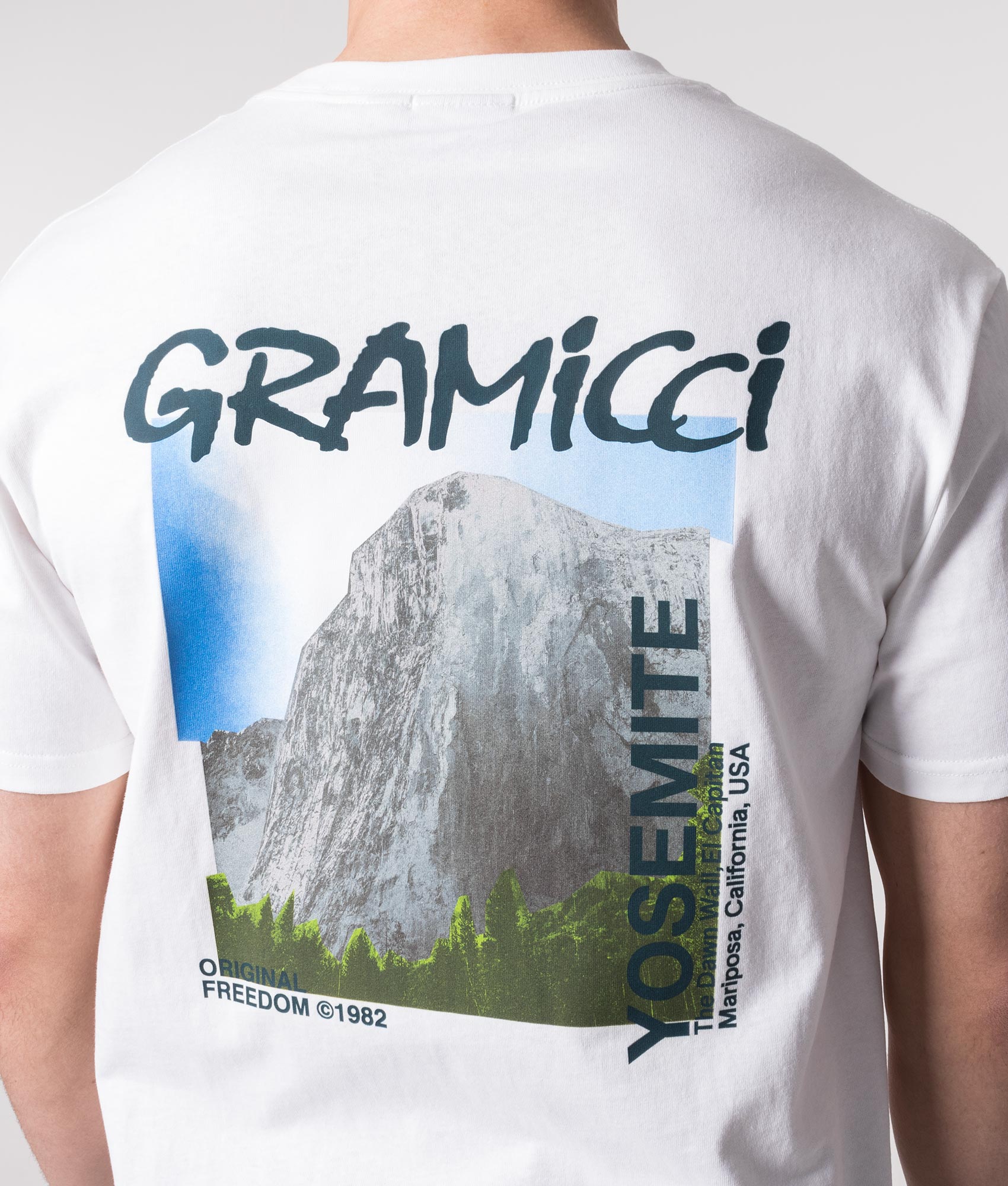 Dawn-Wall-T-Shirt-White-Gramicci-EQVVS