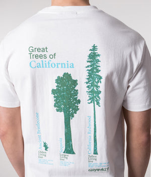 Cali-Trees-T-Shirt-White-Gramicci-EQVVS 