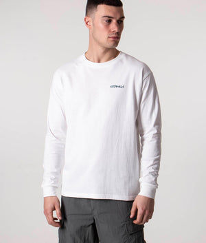 Relaxed-Fit-G-Logo-Long-Sleeve-T-Shirt-White-Gramicci-EQVVS