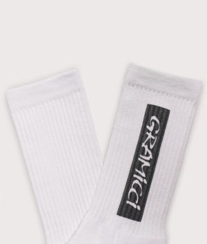 Gramicci-Logo-Print-Socks-White-Gramicci-EQVVS
