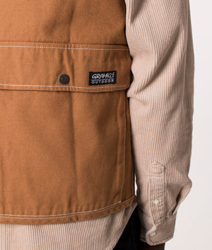Relaxed-Fit-Gear-Gilet-Brown-Gramicci-EQVVS