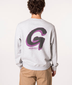 Big Logo G Sweatshirt Grey Gramicci EQVVS