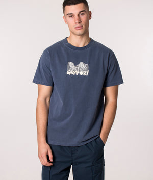 Tシャツ/カットソー(半袖/袖なし)GRAMICCI Yosemite T-Shirt Navy