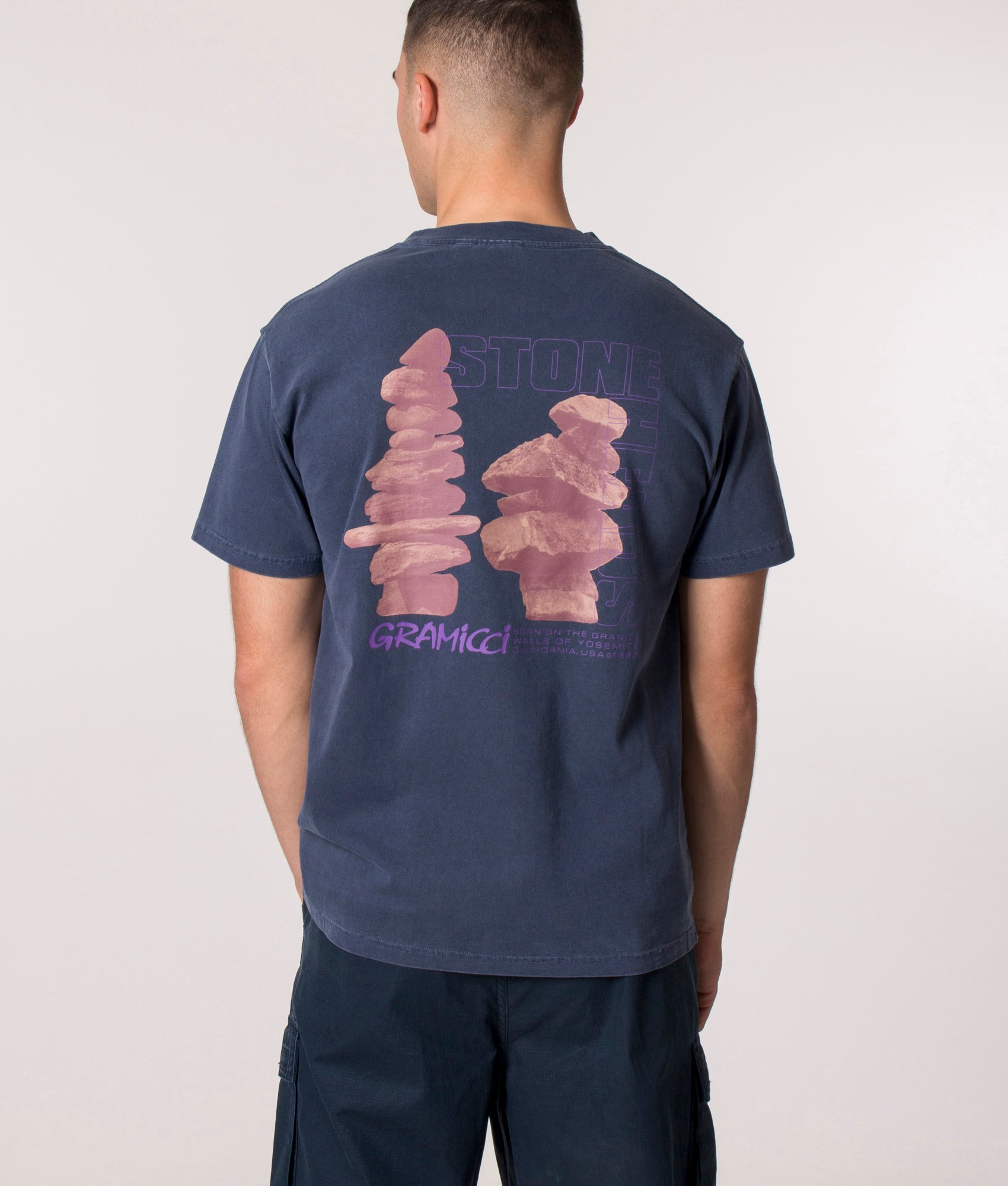 Stoneheads-T-Shirt-Navy-Pigment-Gramicci-EQVVS