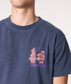 Stoneheads-T-Shirt-Navy-Pigment-Gramicci-EQVVS