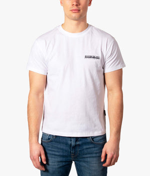 S-Veny-Short-Sleeve-Back-Print-T-Shirt-Bright-White-Napapijri-EQVVS