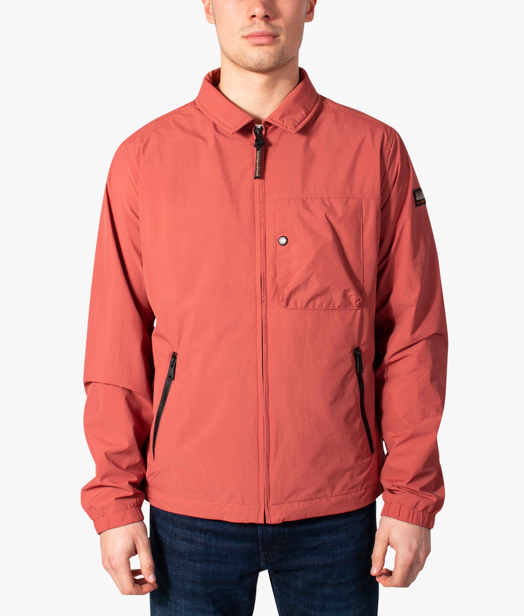 A-Lathuille-Overshirt-Jacket-Red-Marsala-Napapijri-EQVVS