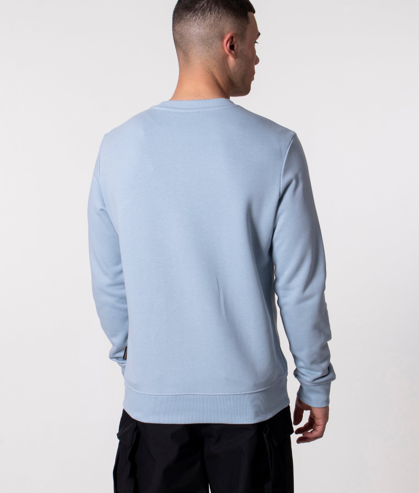Ayas-Sweatshirt-Blue-Fog-Napapijri-EQVVS