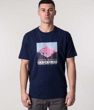 S-Quintino-Monte-Bianco-Logo-T-Shirt-Medieval-Napapijri-EQVVS