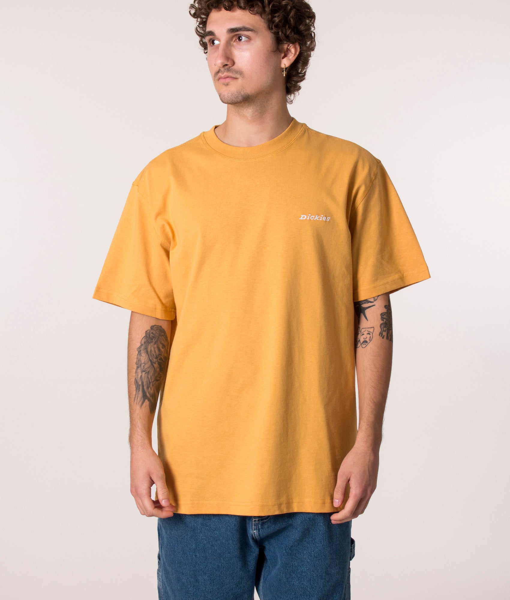 Relaxed-Fit-Loretto-T-Shirt-Honey-Gold-Dickies-EQVVS