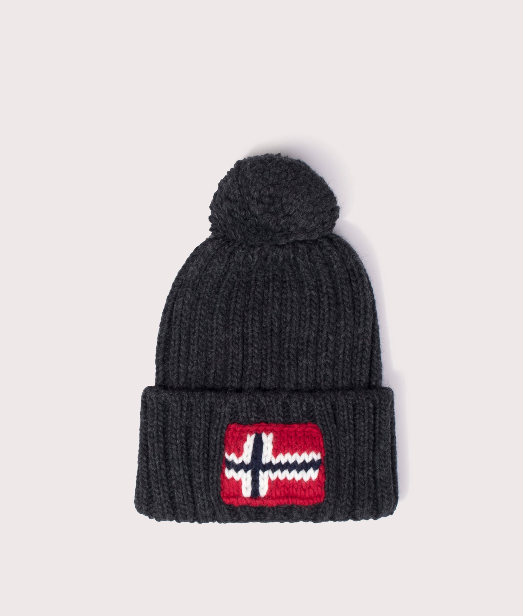 Semiury-5-Bobble-Hat-Dark-Grey-Mel-Napapijri-EQVVS