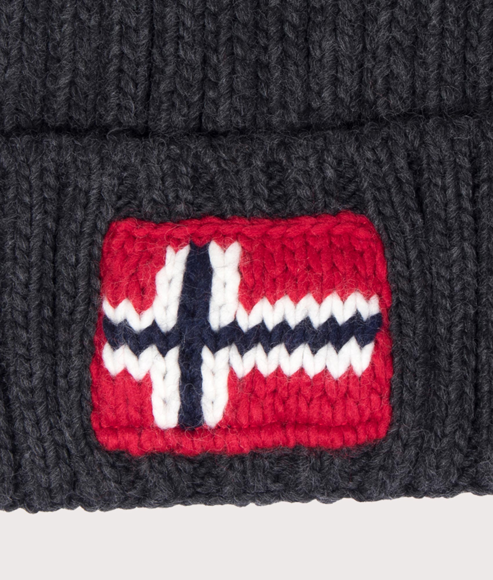 Semiury-5-Bobble-Hat-Dark-Grey-Mel-Napapijri-EQVVS
