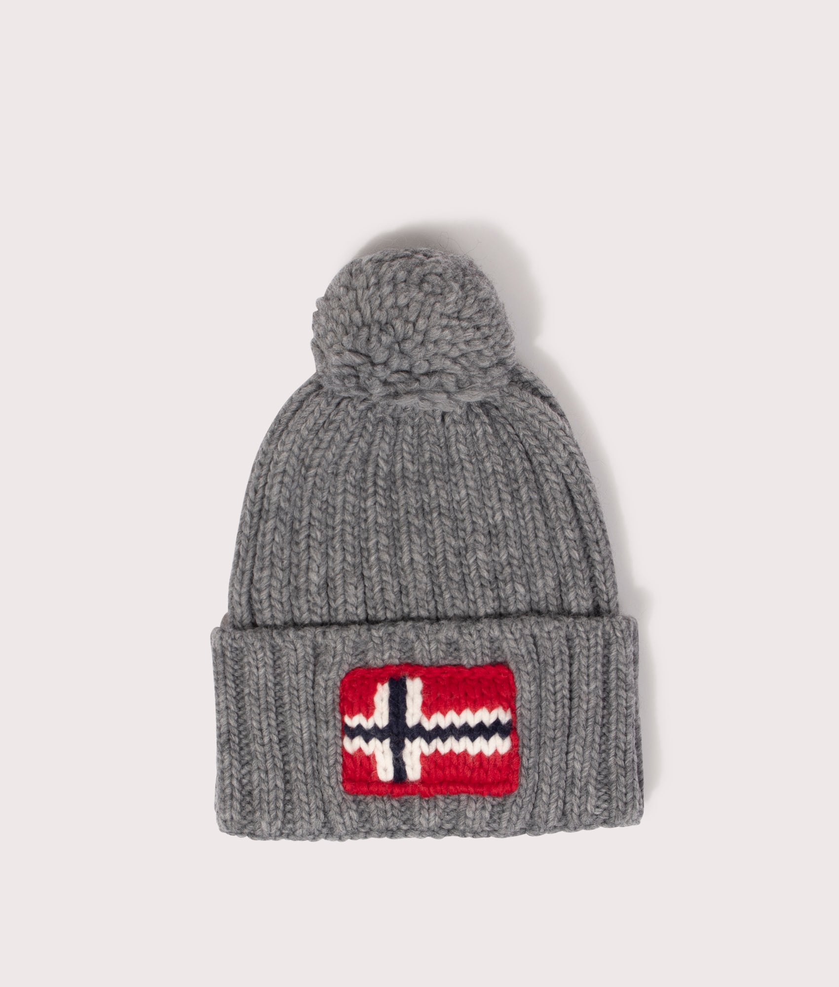 Semiury-5-Bobble-Hat-Med-Grey-Mel-Napapijri-EQVVS