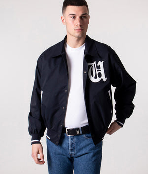 Uniform Bridge Wool Varsity Blouson Jacket