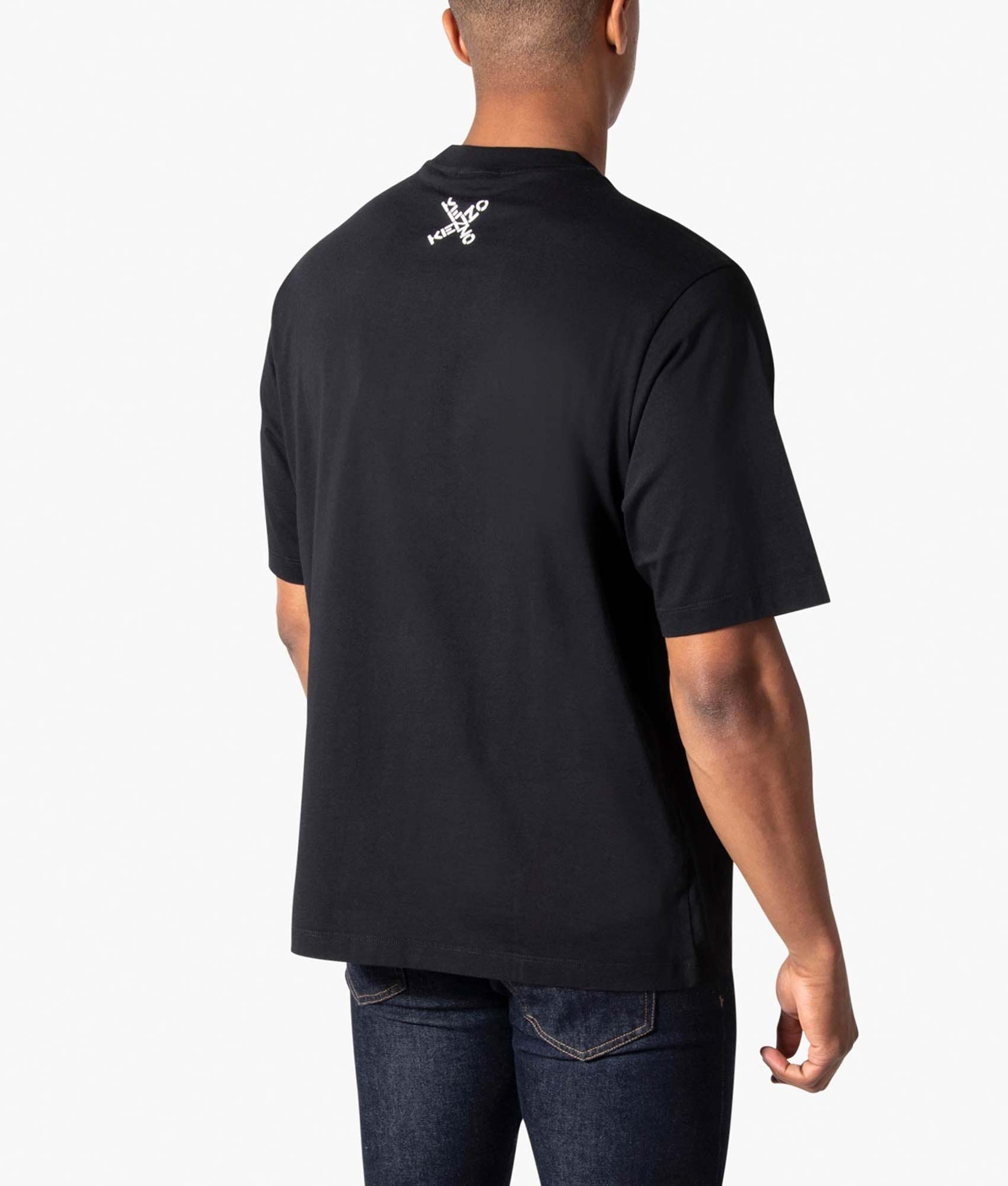 ☆FREEDOM☆ Overfit Back Printed T-Shirt Black Red PH24SMTS0 Zero Foxtrot Shirt Adult L Black Patriot Lady Liberty