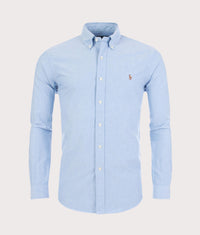 Slim Fit Oxford Shirt: 007 BSR Blue 