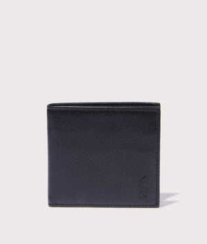 Smooth-Leather-Billfold-Wallet-Black-Polo-Ralph-Lauren-EQVVS