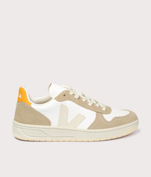 V-10-Chromefree-Leather-Trainers-Extra-White-Sahara-Ouro-VEJA-EQVVS