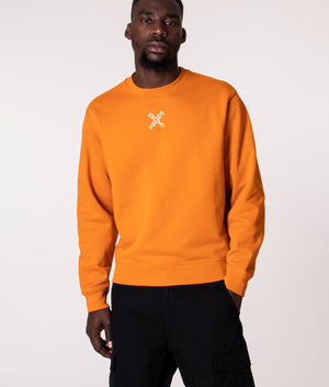 KENZO-Sport-Classic-Sweatshirt-Deep-Orange-KENZO-EQVVS