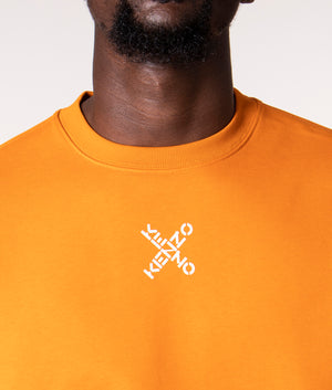 KENZO-Sport-Classic-Sweatshirt-Deep-Orange-KENZO-EQVVS
