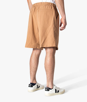 Regular-Fit-Elasticated-Belt-Shorts-Saffron-Kenzo-EQVVS  