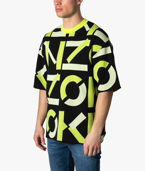 Monogram-Sport-Tonal-T-Shirt-Lime-Kenzo-EQVVS