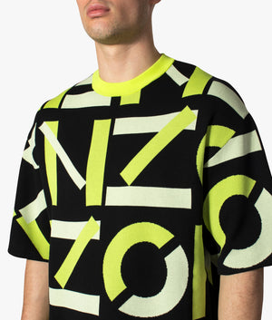 Monogram-Sport-Tonal-T-Shirt-Lime-Kenzo-EQVVS