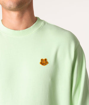 Relaxed-Fit-Tiger-Crest-Sweatshirt-Green-EQVVS