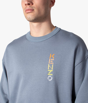 Multi-Kenzo-Logo-Sweatshirt-Glacier-Kenzo-EQVVS 