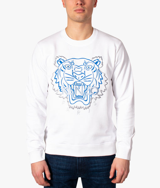 スウェット・トレーナー Kenzo Sweatshirt With Logo Kenzo Paris sweatshirt top woman girls gray tiger logo long