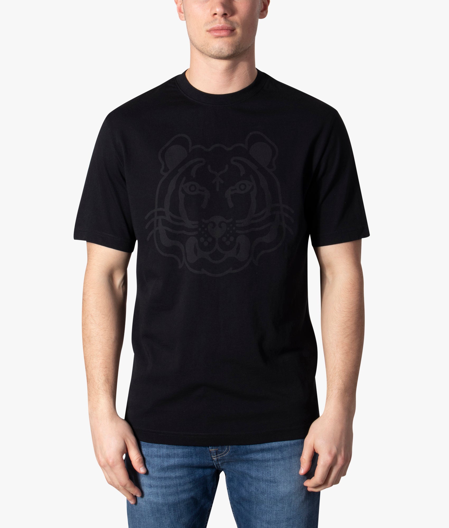 Tiger-Emblem-T-Shirt-Black-KENZO-EQVVS