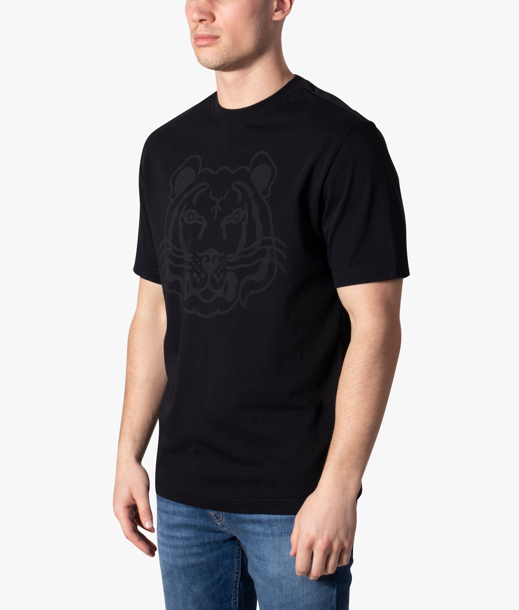 Tiger-Emblem-T-Shirt-Black-KENZO-EQVVS