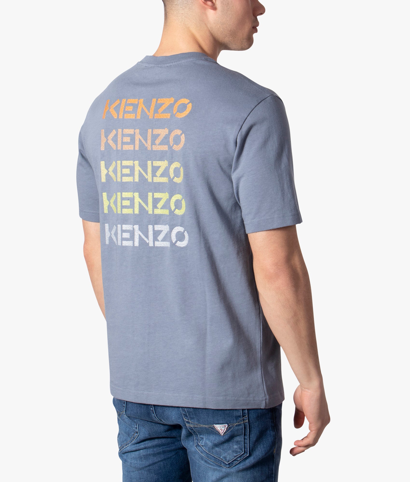 Multi-Kenzo-Logo-T-Shirt-Glacier-Kenzo-EQVVS