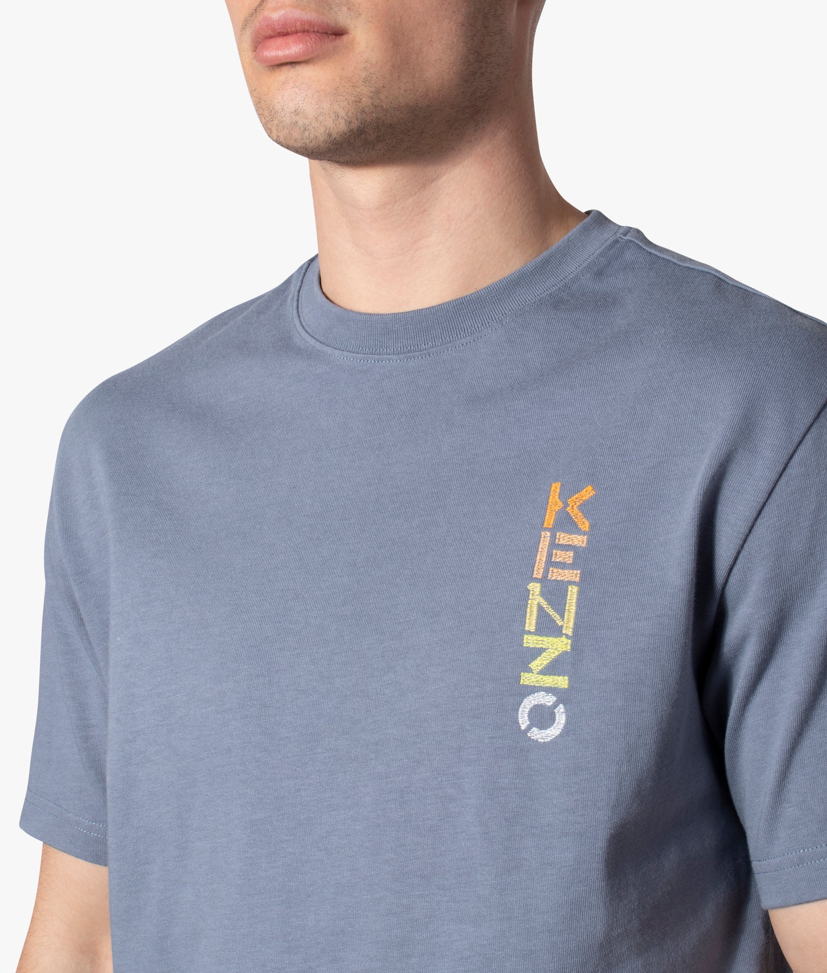 Multi-Kenzo-Logo-T-Shirt-Glacier-Kenzo-EQVVS