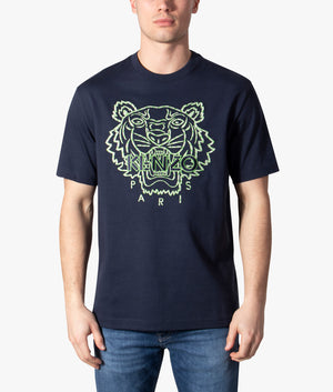Relaxed-Fit-Large-Tiger-Logo-T-Shirt-Midnight-Blue-Kenzo-EQVVS