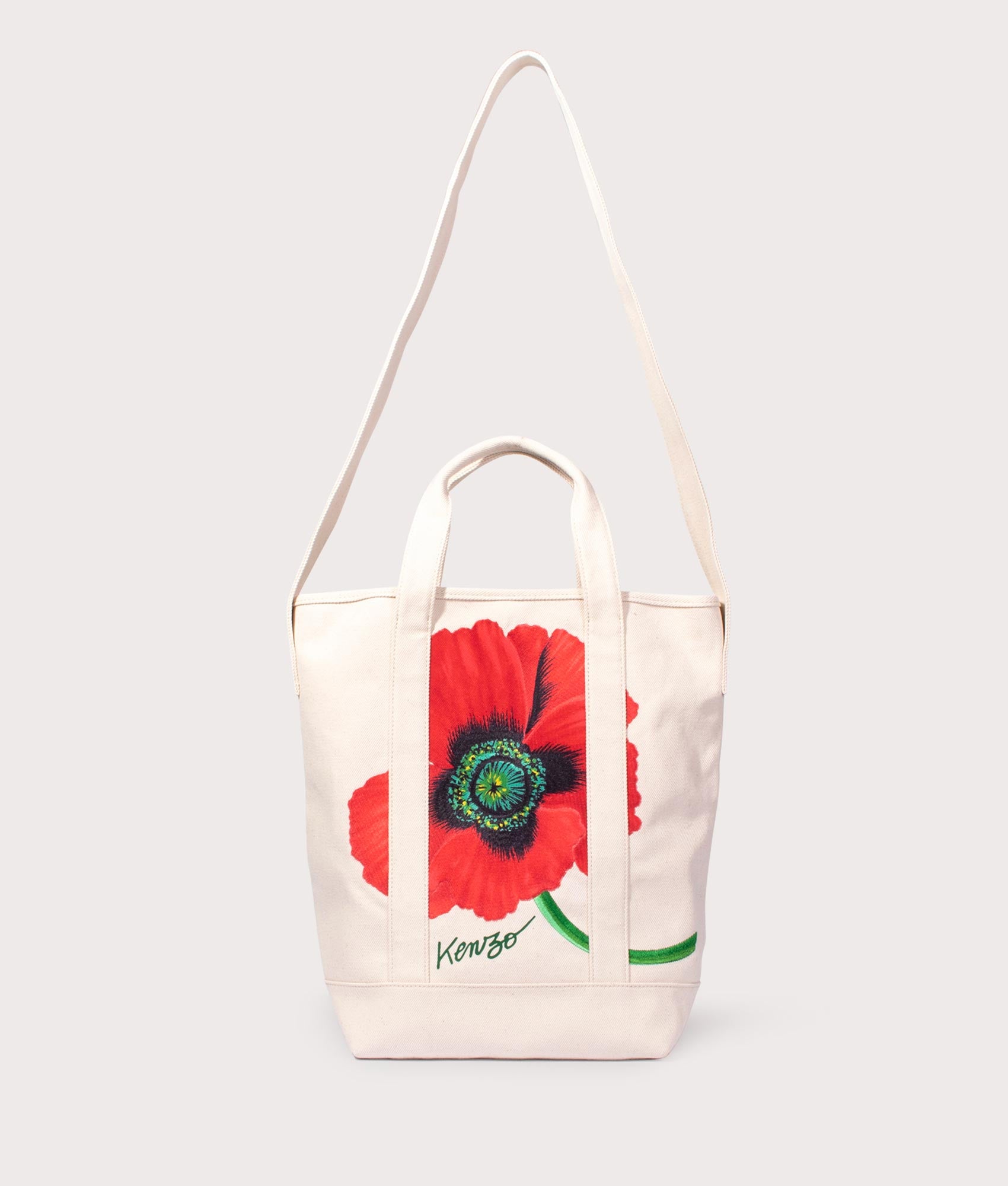 KENZO-Poppy-Tote-Bag-Ecru-KENZO-EQVVS
