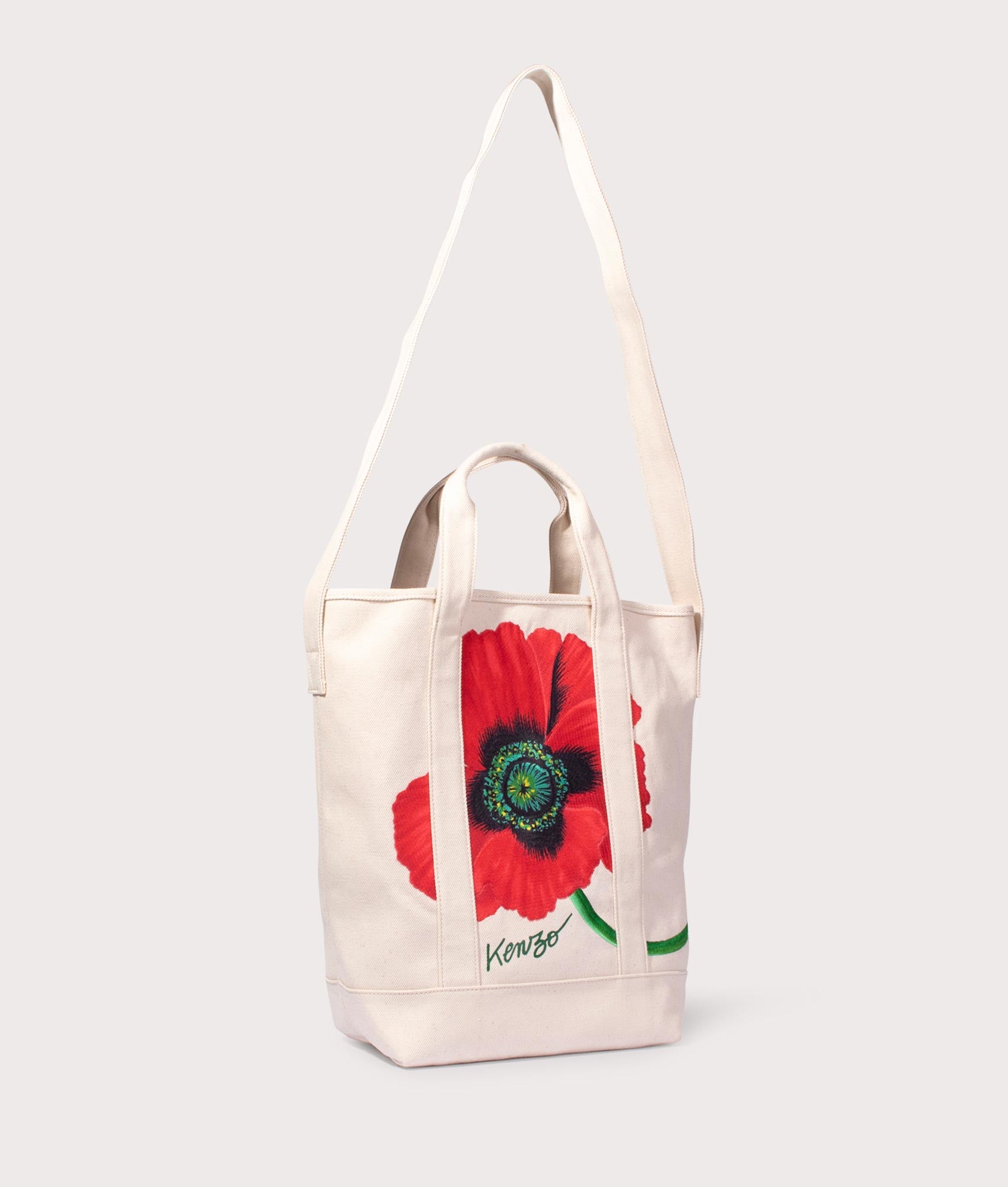 KENZO-Poppy-Tote-Bag-Ecru-KENZO-EQVVS