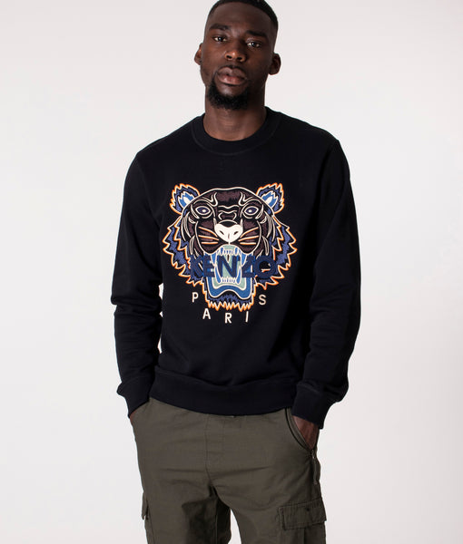 【Kenzo】SWEAT◆FF65SW2654MF KENZO Happy Tiger' embroidered sweatshirt in cotton | Men's